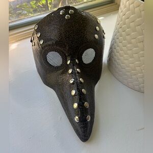 Black Plague Doctor Mask